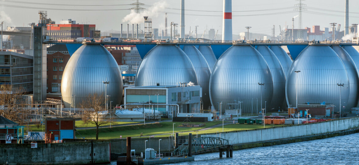Desalination plant in hamburg port