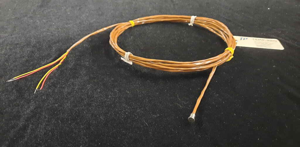 top hat style embedment thermocouple type K