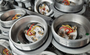Photo of type K thermocouple heads